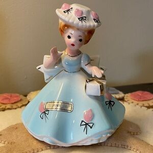 Vintage Josef Originals Doll of the Month April Figurine
